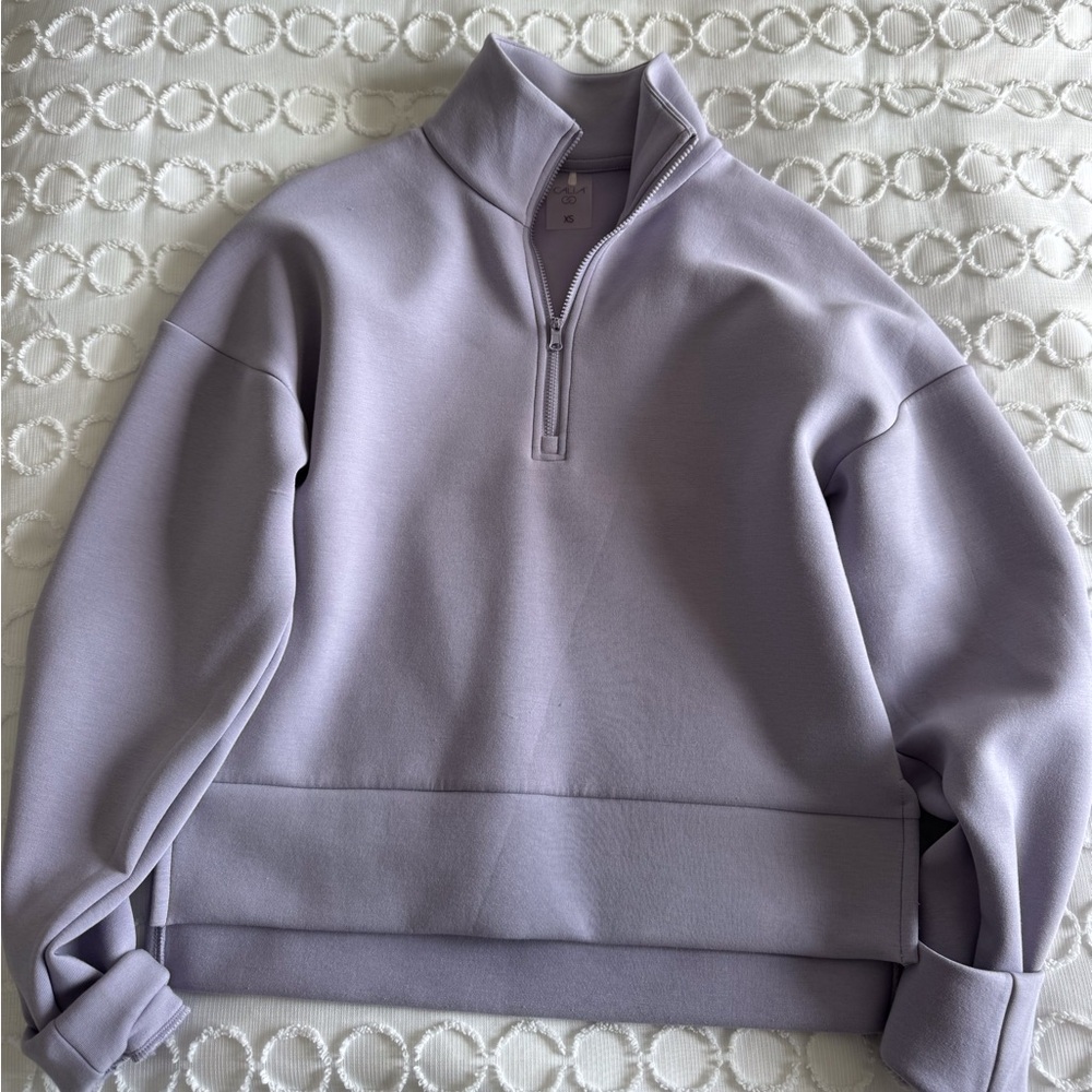 DSG Calia by Carrie Underwood Lilac Quarter Zip